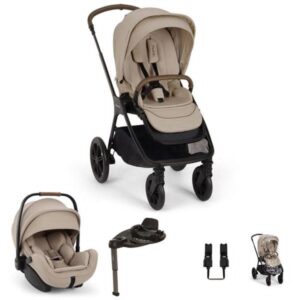 Triv next stroller + Arra flex car seat + Base next for Arra flex